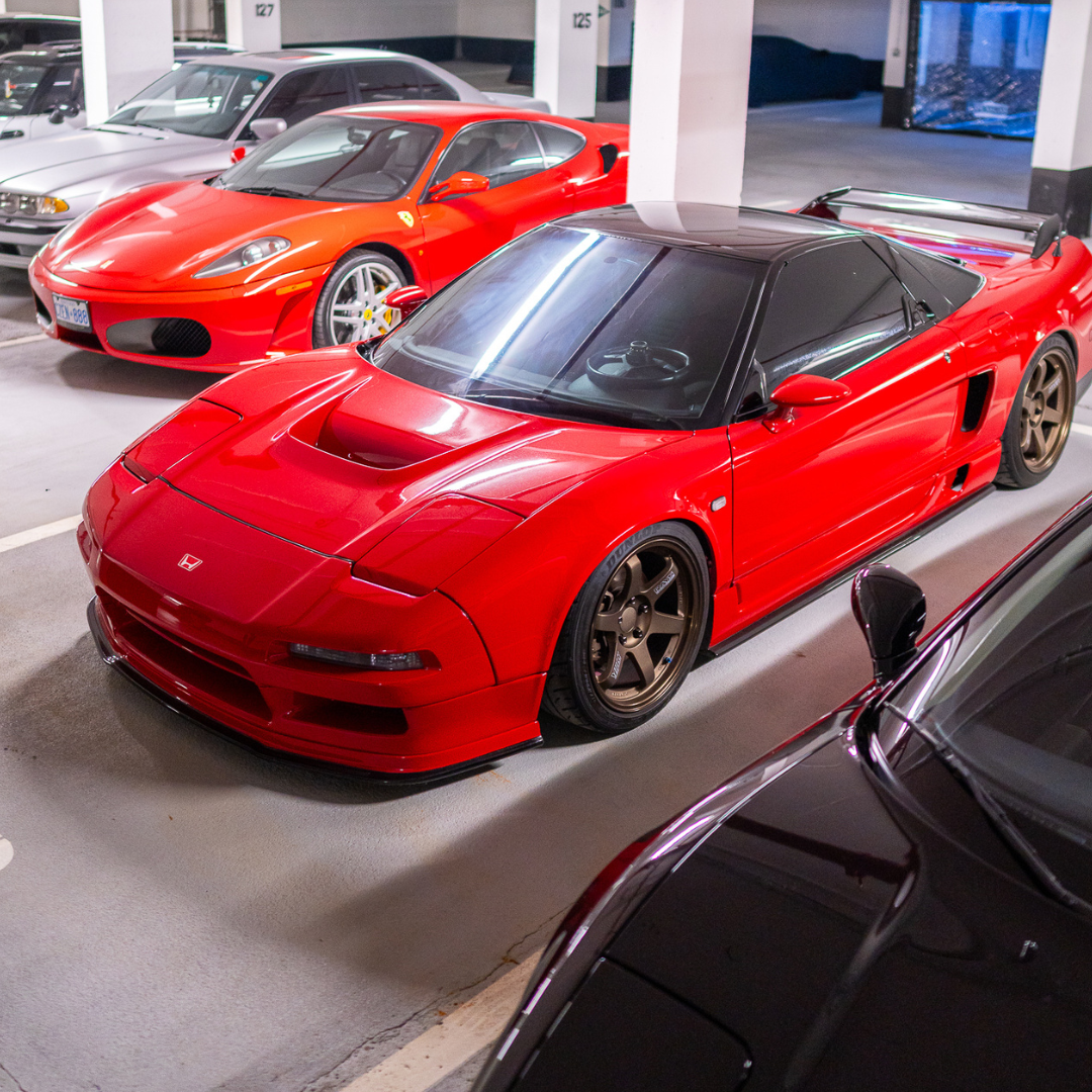 Exotic Luxury Sports Cars stored in a climate controlled vault